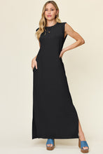 Load image into Gallery viewer, Double Take Full Size Texture Mock Neck Sleeveless Maxi Dress