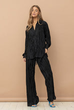 Load image into Gallery viewer, Pleated Blouse Pants Set