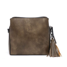 Load image into Gallery viewer, Small crossbody bag W guitar strap triple pocketed