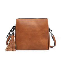 Load image into Gallery viewer, Small crossbody bag W guitar strap triple pocketed