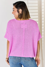 Load image into Gallery viewer, Zenana Full Size Round Neck Short Sleeve Top