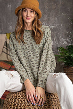 Load image into Gallery viewer, Leopard Printed Knit Top