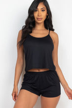 Load image into Gallery viewer, Cami Top & Shorts Pajama Set