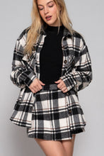 Load image into Gallery viewer, Wrap Plaid Jacquard Skort