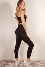 Load image into Gallery viewer, Tank crop top & high waist leggings set