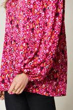 Load image into Gallery viewer, Double Take Full Size Printed Long Sleeve Blouse