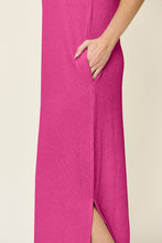 Load image into Gallery viewer, Double Take Full Size Texture Mock Neck Sleeveless Maxi Dress