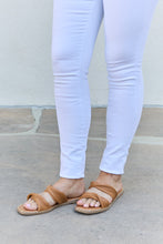 Load image into Gallery viewer, Qupid Summertime Fine Double Strap Twist Sandals