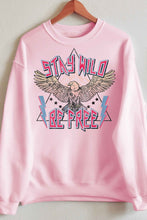 Load image into Gallery viewer, STAY WILD EAGLE GRAPHIC SWEATSHIRT