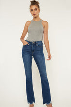 Load image into Gallery viewer, Kancan Cat's Whiskers Raw Hem Flare Jeans