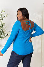 Load image into Gallery viewer, Culture Code Full Size Ribbed Sweetheart Neck Knit Top