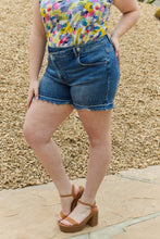Load image into Gallery viewer, RISEN Maya Full Size Mid Rise Asymetrical Shorts