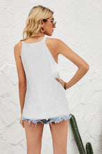 Load image into Gallery viewer, Grecian Neck Knit Tank