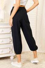 Load image into Gallery viewer, Double Take Decorative Button Cropped Pants