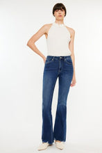 Load image into Gallery viewer, Kancan Cat's Whiskers Raw Hem Flare Jeans