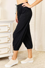 Load image into Gallery viewer, Double Take Decorative Button Cropped Pants