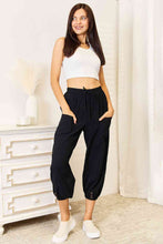 Load image into Gallery viewer, Double Take Decorative Button Cropped Pants