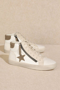 Star, High Top, Sneaker Shoe