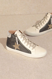 Star, High Top, Sneaker Shoe