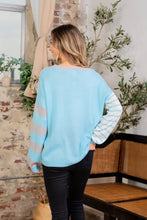 Load image into Gallery viewer, Sew In Love Full Size Striped Dropped Shoulder Sweater