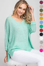 Load image into Gallery viewer, CREW NECK KNIT SWEATER