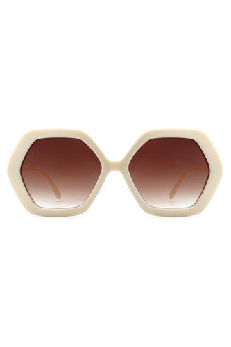 Geometric Polygon Square Fashion Sunglasses