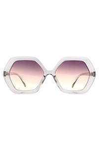 Geometric Polygon Square Fashion Sunglasses