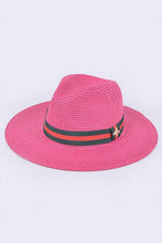 Load image into Gallery viewer, Bee Ribbon Straw Hat