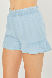 Woven Solid Shorts