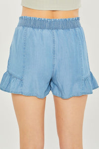 Woven Solid Shorts