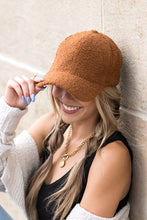 Load image into Gallery viewer, Boucle Sherpa Teddy Bear Knit Ball Cap