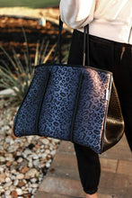 Load image into Gallery viewer, The Marissa - Black Leopard Neoprene Bag