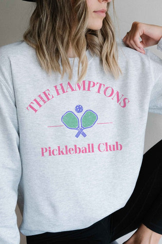 THE HAMPTONS PICKLEBALL CLUB GRAPHIC SWEATSHIRT