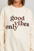 Load image into Gallery viewer, Letter Embroidery Oversized Sweatshirt