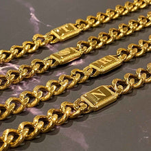 Load image into Gallery viewer, Uptown Cuban Chain Initial Bracelet