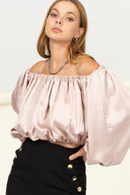 Load image into Gallery viewer, TRENDY MOMENT OFF SHOULDER BLOUSE