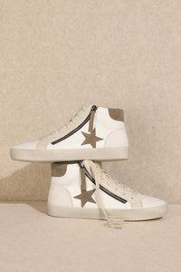 Star, High Top, Sneaker Shoe