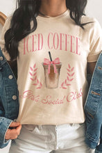 Load image into Gallery viewer, ICED COFFEE GIRLS SOCIAL CLUB Graphic Tee