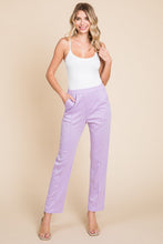 Load image into Gallery viewer, Culture Code Full Size Pin Tuck Detail Slim Pants