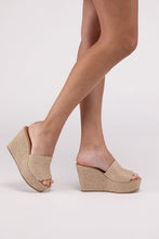 Load image into Gallery viewer, Bounty-S Wedge Platform Heels