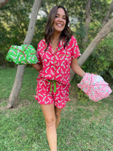 Load image into Gallery viewer, PREORDER: Christmas Candy Pajama Set in Three Colors also in Plus