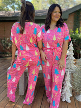 Load image into Gallery viewer, PREORDER: Pink Trees Pajama Set