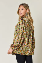 Load image into Gallery viewer, Double Take Full Size Printed Long Sleeve Blouse
