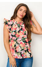 Load image into Gallery viewer, Floral Blouse Tank