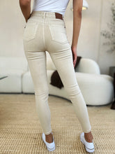 Load image into Gallery viewer, Judy Blue Full Size Garment Dyed Tummy Control Skinny Jeans