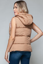 Load image into Gallery viewer, Snobbish Snap and Zip Closure Hooded Vest