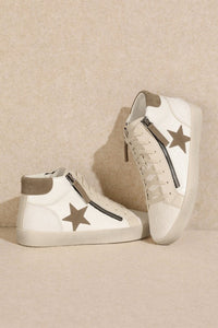 Star, High Top, Sneaker Shoe