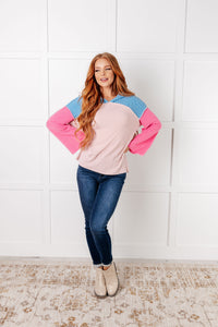 A-Tisket A-Tasket Color Block Pullover - Also in Plus