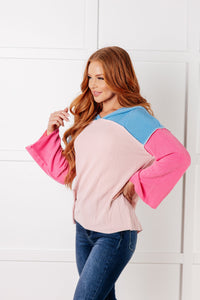 A-Tisket A-Tasket Color Block Pullover - Also in Plus