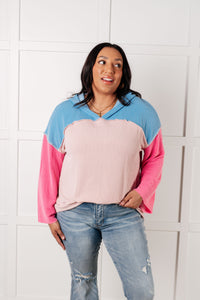 A-Tisket A-Tasket Color Block Pullover - Also in Plus